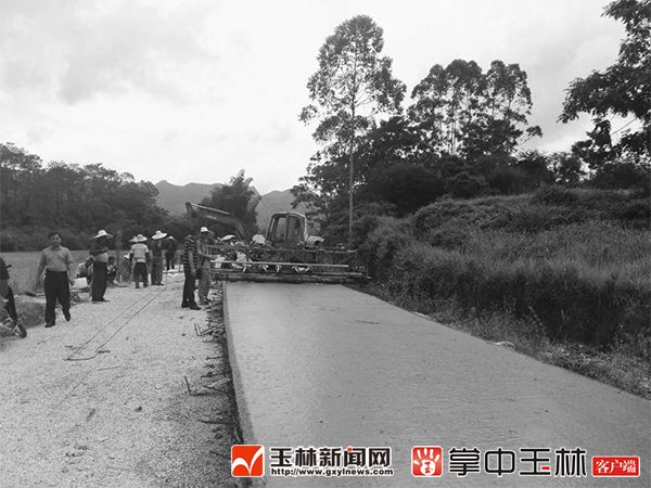 博白这条三级公路10月竣工