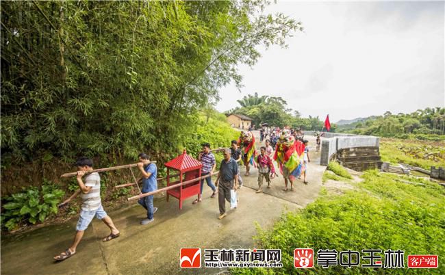 博白亚山和平村:七月七老爷出游,客家人的一场民俗盛宴