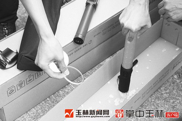 交警路面查缉添“神器” 破胎破窗一键搞定