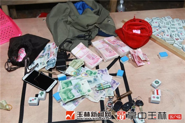 玉林捣毁涉案超千万特大赌博团伙