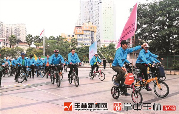 保卫“玉林蓝” 对燃放烟花爆竹说不